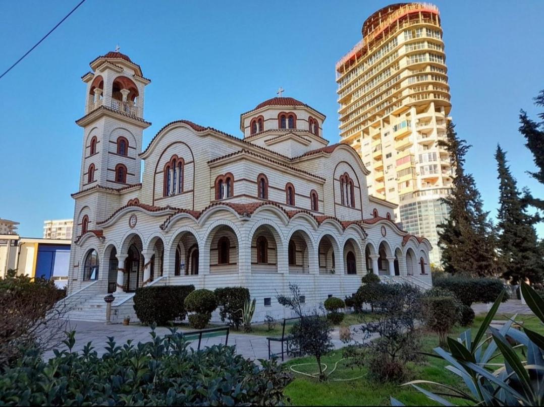 Karl Thopia Apartments Durrës Exteriör bild